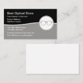 Eyecare Vision Ophthalmology Theme Business Cards Visitenkarte (Vorne/Hinten)