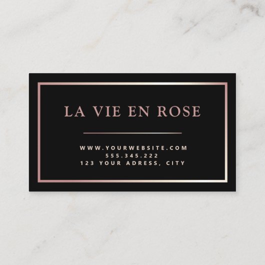 Eyecatching Modern Moderne Elegante beruflich Visitenkarte (Rückseite)