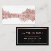 Eyecatching Modern Moderne Elegante beruflich Visitenkarte (Vorne/Hinten)