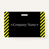 Eyecatching "OFFIZIELLER BESUCHER"! Abzeichen Ausweis (Rückseite)