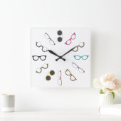 Eyegasse Clock Quadratische Wanduhr (Zuhause)