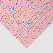 Eyeglassys Retro Pink Gingham Midtown Seidenpapier (Ausschnitt)
