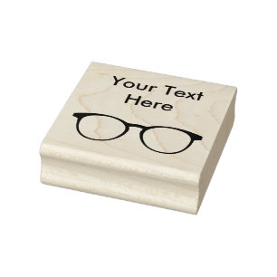 Eyeglassys Simple Business Rubber Briefmarke Gummistempel