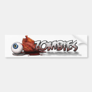 EyeHeartZombies Autoaufkleber