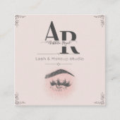 Eyelash Appointment Card Terminkarte (Vorderseite)