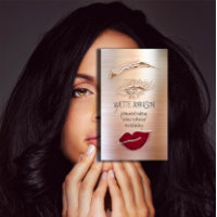 Eyelash Brow Makeup Logo QRCode Lip Rose Rot