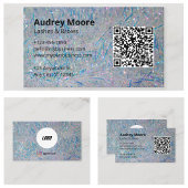 Eyelash Brows Lash Tech Visitenkarte