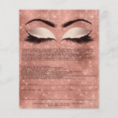 Eyelash Extension Liability Waiver Eyes Rosen Spar Flyer (Hinten)