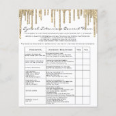 Eyelash Extension Liability Waiver Gold Tropfen Wh Flyer (Vorne)