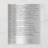 EYELASH EXTENSION RELEASE WAIVING Green Eyes Flyer (Hinten)