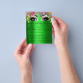 EYELASH EXTENSION RELEASE WAIVING Green Eyes Tropf Flyer (Gruppe)