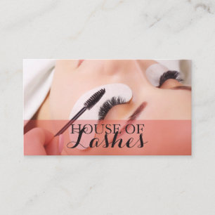 Eyelash Extensions Beauty Salon    SpaBusiness Car Visitenkarte