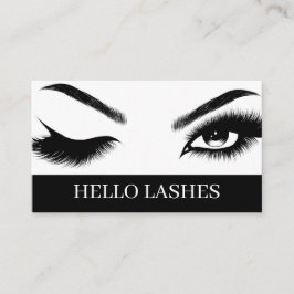 Eyelash Extensions Beauty Salon Wellness-Center Bu Visitenkarte