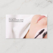 Eyelash Extensions Beauty Salon Wellness-Center Visitenkarte (Rückseite)
