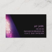 Eyelash Extensions, Lash Cosmetologist, Visitenkarte (Rückseite)