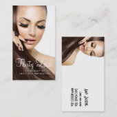 Eyelash Extensions Lash Kosmetologe Salon Visitenkarte (Vorne/Hinten)