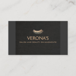 Eyelash Extensions Salon und Wellness-Center Black Visitenkarte
