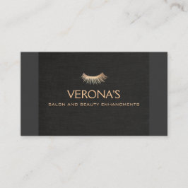 Eyelash Extensions Salon und Wellness-Center Black Visitenkarte