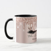 Eyelash Extention Beauty Studio Rose Park Glitzer Tasse (Links)