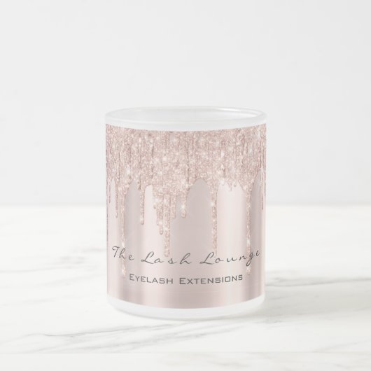 Eyelash Extention Beauty Studio Rose Spark Makeup Mattglastasse (Mittel)