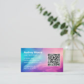 Eyelash Lash Tech Visitenkarte (Stehend Vorderseite)