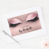 Eyelash Lashes Rechteckiger Aufkleber (Umschlag)