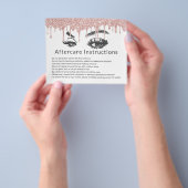 Eyelash Makeup Artist Flyer (Gruppe)