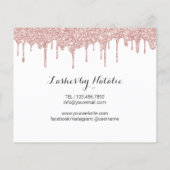 Eyelash Makeup Artist Flyer (Hinten)
