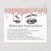Eyelash Makeup Artist Flyer (Vorne)