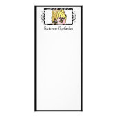 EyeLash/Permanent MakeUp Rack Cards Werbekarte (Vorne)