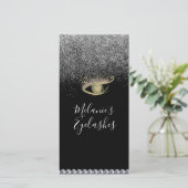 Eyelash Salon Business nach Sparkle Care Cards Ankündigung (Stehend Vorderseite)