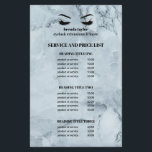 EYELASH SALON SERVICE LIST FLYER<br><div class="desc">Die Preisliste von Eyelash Extensions ist die perfekte Möglichkeit, Ihre Dienstleistungen und Preise zu zeigen. Enthält vier individuell anpassbare Überschriften und Textfelder sowie Platz für Ihre Kontaktinformationen in Ihrem Unternehmen ganz unten. Um das Layout anzupassen, geben Sie Ihren Text ein und ändern Sie mithilfe der Funktion Anpassen die Positionierung und...</div>