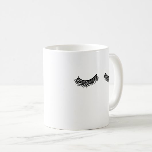 Eyelash-Tasse Kaffeetasse (VorderseiteRechts)