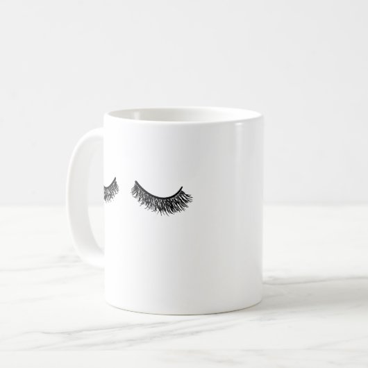 Eyelash-Tasse Kaffeetasse (Vorderseite Links)
