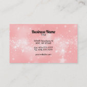 Eyelash Technician Slogans Visitenkarten Visitenkarte (Rückseite)