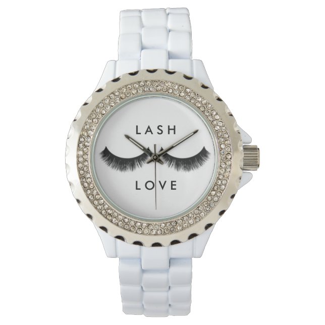 Eyelash Watch Armbanduhr (Vorderseite)