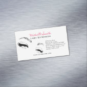 Eyelashes bricht Permanent Makeup Artist Eyes Lash Magnetische Visitenkarte (Beispiel)