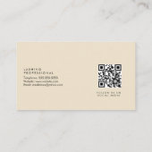 Eyelashes Extensions Salon Beauty Ivory Pink Visitenkarte (Rückseite)