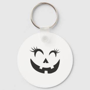 Eyelashes - Halloween Outfit Pumpkin Gesichtskostü Schlüsselanhänger