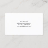 Eyelashes mit Gold Glitzer Loyalty Punch Card Treuekarte (Rückseite)