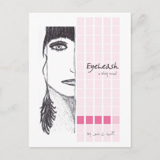 EyeLeash Postcard Postkarte