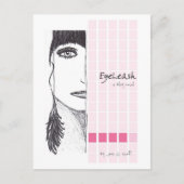 EyeLeash Postcard Postkarte (Vorderseite)
