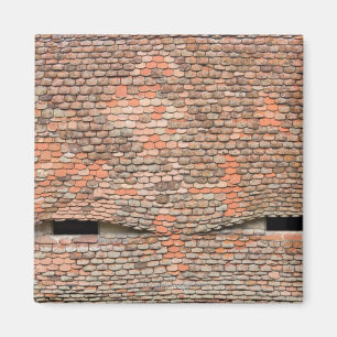 Eyelike Dormerfenster in einem Kacheldach Magnet