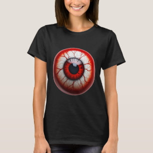Eyell Funny Beängstigend Bloodshot Halloween Eyell T-Shirt