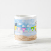 Eyemouth Bejagung mit Siegel und Seagull Kaffeetasse (Mittel)