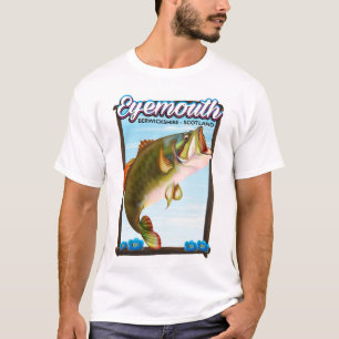 Eyemouth, Berwickshire, Schottland Angelausdruck. T-Shirt