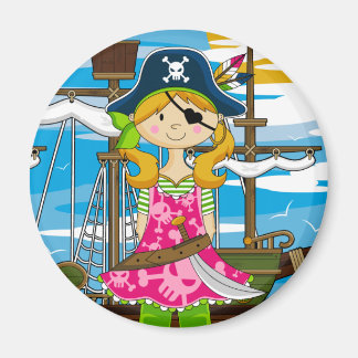 Eyepatch Pirate Magnet
