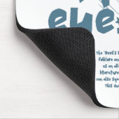 Eyes Blue Mousepad (Ecke)