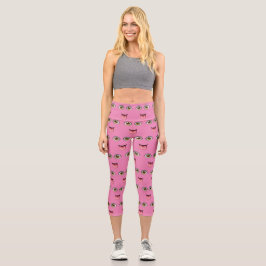 Eyes-byRino Capri Leggings