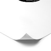 Eyes Cubes Funny Ice Pub Poster (Ecke)